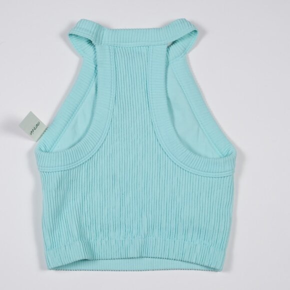 Aerie Superchill Seamless High Neck Cropped Bralette Springs NWT XS - Picture 5 of 5